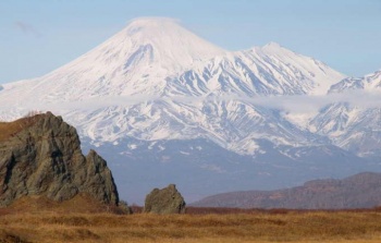 Величественные вулканы Камчатки
